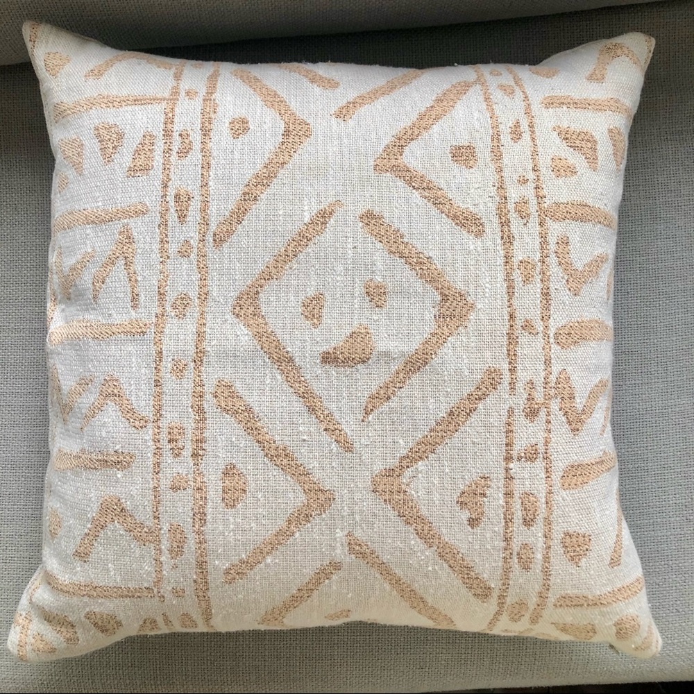 Vintage Cloth Throw Pillow Cover - Picture 5 of 9